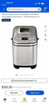 Cuisinart Automatic Bread Maker 2LB Programmable Lcd Display Brand New. Fixed Price $65.00.