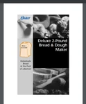 Oster Bread Machine Maker 5826 Thru 5844 Comb Bound Choose Your Manual!. Fixed Price $16.50.