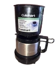 Cuisinart DCC-450BK 4-CUP Coffee Maker Black Stainless Steel Thermal Carafe. Fixed Price $27.00.