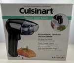 Cuisinart Cordless Rechargeable Vacuum Sealer System CHV-1000 Open Box. Fixed Price $40.00.