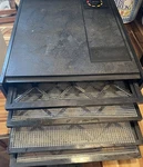 No Door! Excalibur Products Tray Food Dehydrator Black 2400 - 220 W 10717260. Fixed Price $49.99.