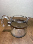 Pyrex Coffee Pot Glass Cup #7756 Replacement With Handle. Fixed Price $29.99.