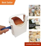 Dishwasher Safe Bread Slicer With Non-slip Base And 4 Thickness Options. Fixed Price $18.99.
