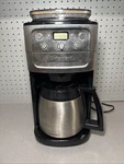 Cuisinart DGB-900BC Grind & Brew Thermal 12-CUP Automatic Coffeemaker Tested. Fixed Price $89.87.