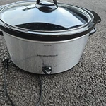 Hamilton Beach 33156SZ Quart Portable Slow Cooker Does Not Have The Right Lid. Fixed Price $20.00.