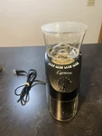Capresso Infinity Jura 560 Black Conical Burr Coffee Grinder. Fixed Price $45.00.