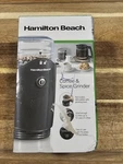 Hamilton Beach Coffee & Spice Grinder Ss Blades. New Open Box. Free Shipping!. Fixed Price $29.90.