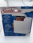 Sunbeam Automatic Bread Maker Model 5841 W/manual Brand New Sealed Box. Fixed Price $80.74.