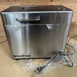 Breadman BK1060SQ Silver Stainless Steel 2LB Professional Maker Newnotused. Fixed Price $99.99.