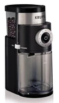 Krups, Professional Electric Coffee Burr Grinder With Size + Cup Selection. Fixed Price $49.99.