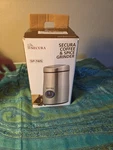 Coffee Grinder And Spice Secura SP-7415 Electric Silver. Fixed Price $17.93.
