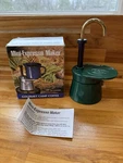Vintage Gsi Outdoors Camping Mini Small Coffee Espresso Machine Maker. Fixed Price $34.99.