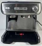 For Parts Only Calphalon Temp Iq Espresso Machine BVCLECMPBM1 No Accessories. Fixed Price $40.49.