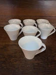 Fortessa Fortaluxe Fortula Super White 8OZ Coffee Mug. Fixed Price $28.00.