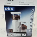 Braun Burr Coffee Grinder Espresso Mill White Model KMM30 New Box!!. Fixed Price $69.95.