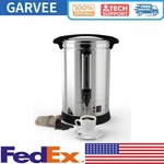 120-CUP Commercial Coffee Maker 18L Stainless Steel Percolator Electric. Fixed Price $81.69.