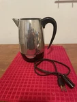 Farberware Super Fast Percolator - Base And Cord Only. Heats Up. Parts. Fixed Price $15.00.