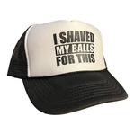 Funny Trucker Hat Shaved My Balls For This Bachelor White Trash Party Cap. Fixed Price $19.99.