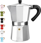 2 Cup Aluminum Espresso Stovetop Moka Pot Express Coffee Maker Percolator Italia. Fixed Price $28.49.