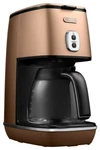 Delonghi Distinta Collection Drip Coffee Maker Style Copper Filter ICMI011J-CP. Fixed Price $222.98.