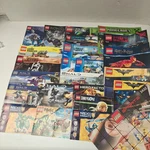 Lot Of 24 Lego Misc. Instruction Manuals Only Bionicle City Halo Hobbit Batman. Fixed Price $13.99.
