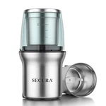 Secura Electric Coffee Grinder And Spice With 1 Stainless Stee. Fixed Price $46.99.