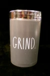 Nwot Rae Dunn Electric Coffee Grinder - Grind. #RDGR11 Gry. Fixed Price $20.00.