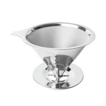Pour Over Coffee Dripper Slow Paperless Filter Double Mesh Stainless. Fixed Price $5.09.