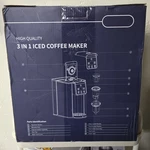Shardor KC101B 3 In Iced Coffee Maker Matte Black, Pod & Ground, 50OZ, 1150W. Fixed Price $29.99.