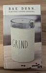 Rae Dunn Coffee Grinder New Box Electric. Fixed Price $19.99.