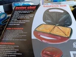 Better Chef Non Stick Cooking Surface Hot Sandwich Grill Model IM-288R Red Nib. Fixed Price $24.99.