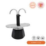 Gat Fontanella 2 Cup Moka Pot Stovetop Coffee Maker. Fixed Price $42.05.