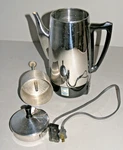 Vintage Presto Percolator 0281104 Stainless Steel Electric Coffee Maker /tested. Fixed Price $20.00.