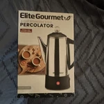 Elite Gourmet EC140 6-CUP Stainless Steel Electric Percolator Indicatorlight New. Fixed Price $34.99.