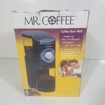 Mr.coffee 4-5 Oz. Electric Burr Mill Grinder. Fixed Price $38.49.