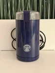 Starbucks Electric Coffee Grinder Blue Vintage 2003 Works Great, Rare. Fixed Price $50.00.