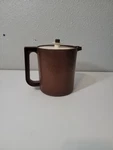 Vintage Tupperware Pitcher Brown 1575-3 Seal Push Button Usa. Fixed Price $9.48.