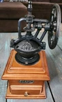 Manual Coffee Grinder Cast Iron Hand Crank Mill. Fixed Price $20.00.