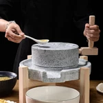 Manual Stone Mill W/bracket Wet/dry Grain Grinder Hand Crank Food. Fixed Price $108.65.