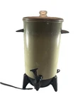 Coffee Mirro Matic Colormode Electric Percolator 22 Cup Avocado M-9293-37 Vtg. Fixed Price $23.80.