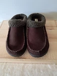 Dearfoams Mens Sz Lg 11/12 Indoor/outdoor Slippers Coffee Comfort Easy On. Fixed Price $16.99.