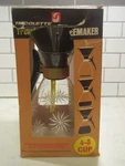 Intage Tricolette French Drip Coffeemaker Nib 4-8 Cup. Fixed Price $55.00.