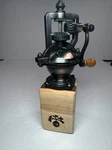 Unique Wooden Pepper Spice Coffee Mill Grinder With Crank Handle 6.5 Inches. Fixed Price $29.99.