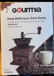 Gourmia GCG9310 Manual Coffee Grinder Artisanal Hand Crank Mill. Fixed Price $15.00.