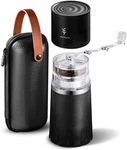 Manual Coffee Grinder Portable Soulhand Set Bean Mill Burr Hnad Box. Fixed Price $50.00.