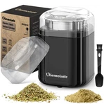 200W Herb Grinder With Stainless Steel Blade, Compact Electric Spice. Fixed Price $37.48.