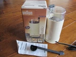 Braun Ksm Almond Aromatic Ground Coffee Bean Grinder New. Fixed Price $49.99.