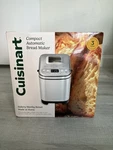Cuisinart Compact Automatic Bread Maker Stainless Steel CBK-110 Used One Time. Fixed Price $70.00.