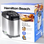 Hamilton Beach Digital Bread Maker 2LB Artisan 14 Settings Stainless Steel New. Fixed Price $79.99.