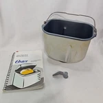 Breadmaker Pan Paddle & User Manual Oster Model 5834 2LB Expressbake Replacement. Fixed Price $31.42.